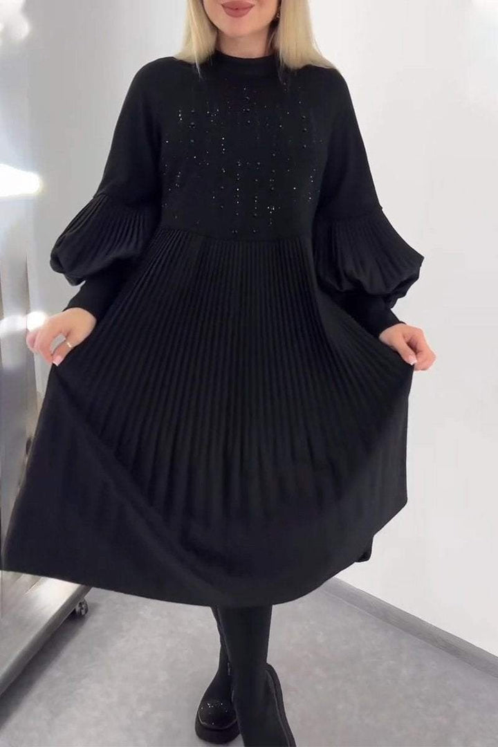 Levoire | Robe Plissée Couvrant Le Ventre