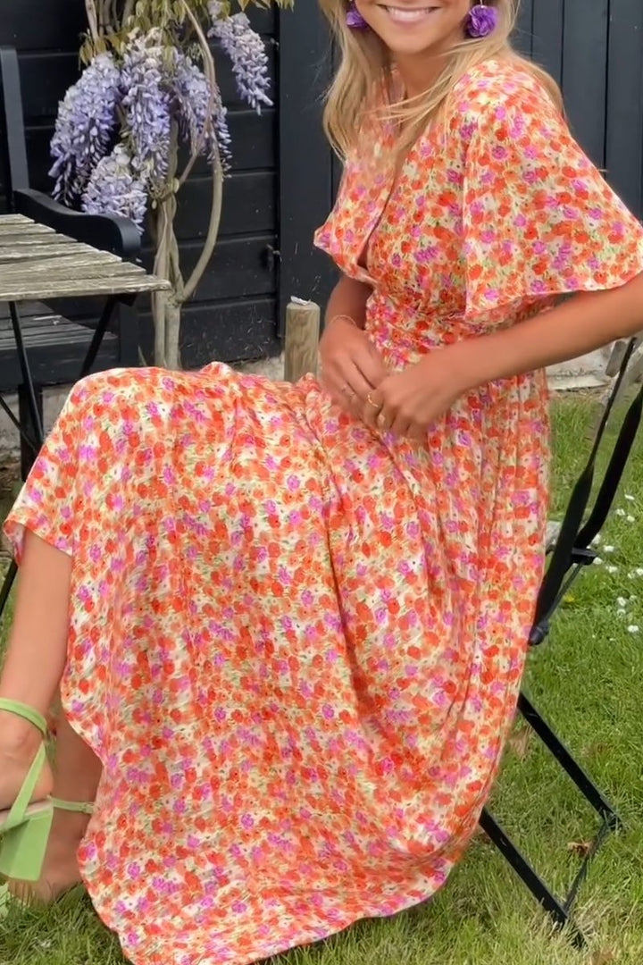 Levoire | Robe Longue Femme Avec Décolleté En V