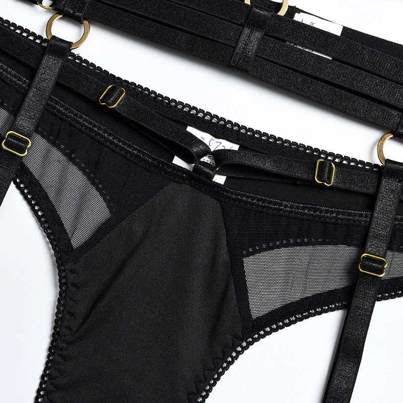 Levoire | Ensemble De Lingerie Raffiné 3 Pièces Au Style Français