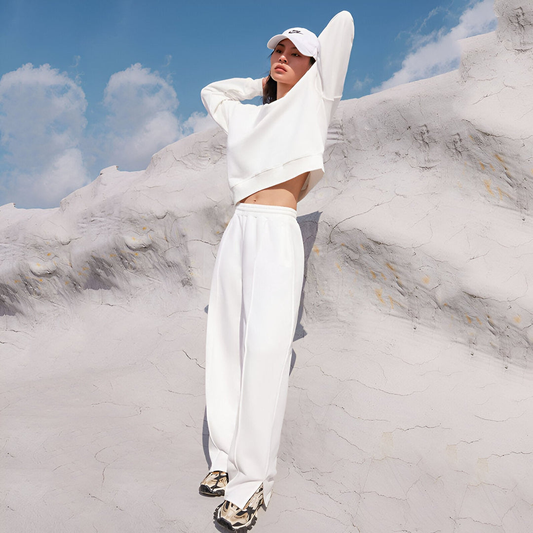 Levoire | Le Pull Détendu Parfait Blanc