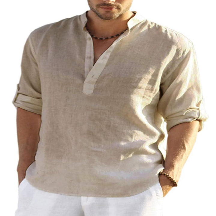Levoire | Chemise D'Été Confortable Pour Hommes Beige