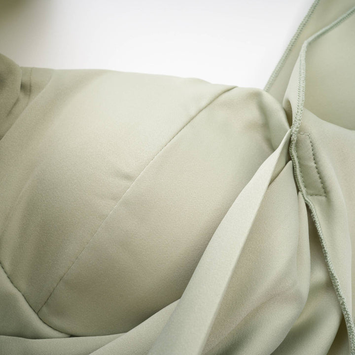 Levoire | Robe Mini Satin Avec Coussinets De Soutien-Gorge