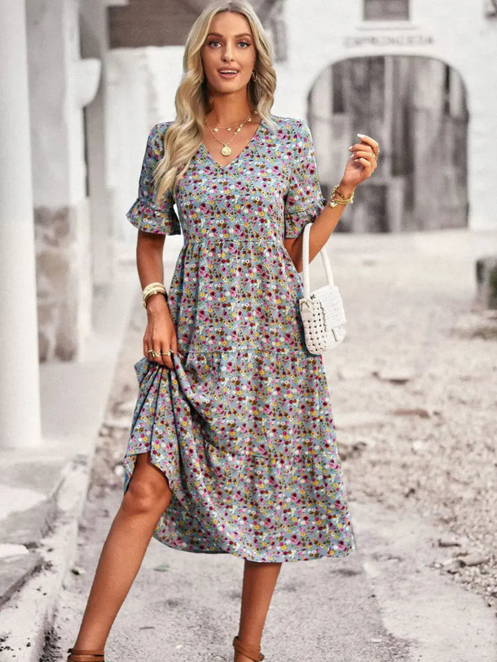 Levoire | Robe Midi Unique Imprimé