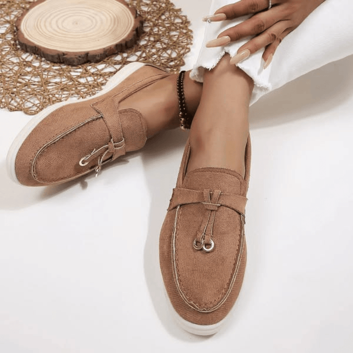Levoire | Mocassin Tendance Pour Femmes Braun