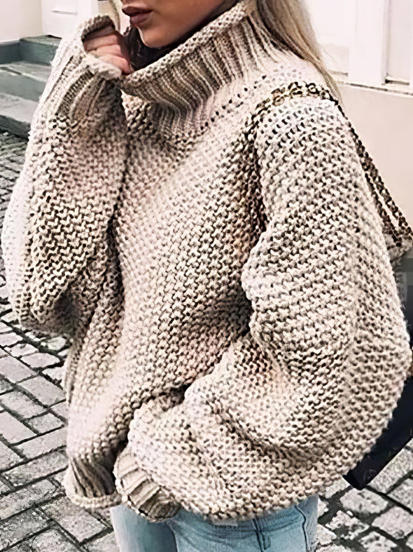 Levoire | Pull D'Hiver Moderne Et Décontracté Kaki