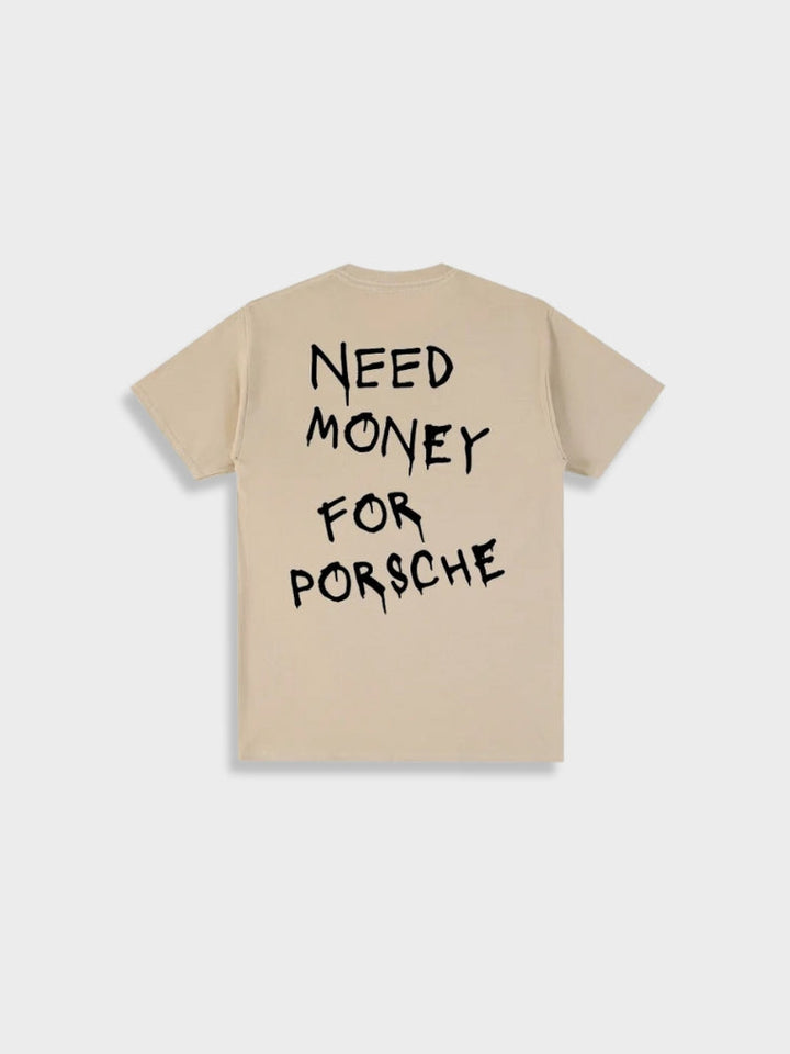 Levoire | T-Shirt Avec Impression De Collecte De Vin Pour Hommes Beige