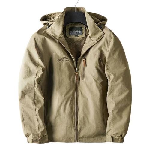 Levoire | Veste capuche imperméable coupe-vent manches longues