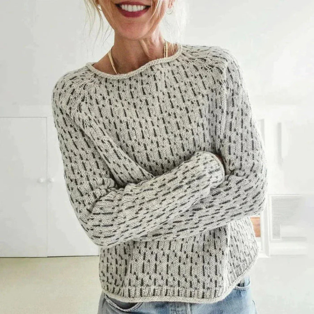 Levoire | Schicker Pull Over Femmes Gris