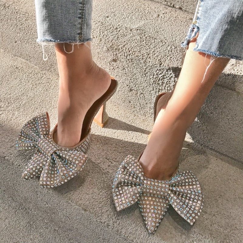 Levoire | Grandes Tailles Diamant Rubans Talons