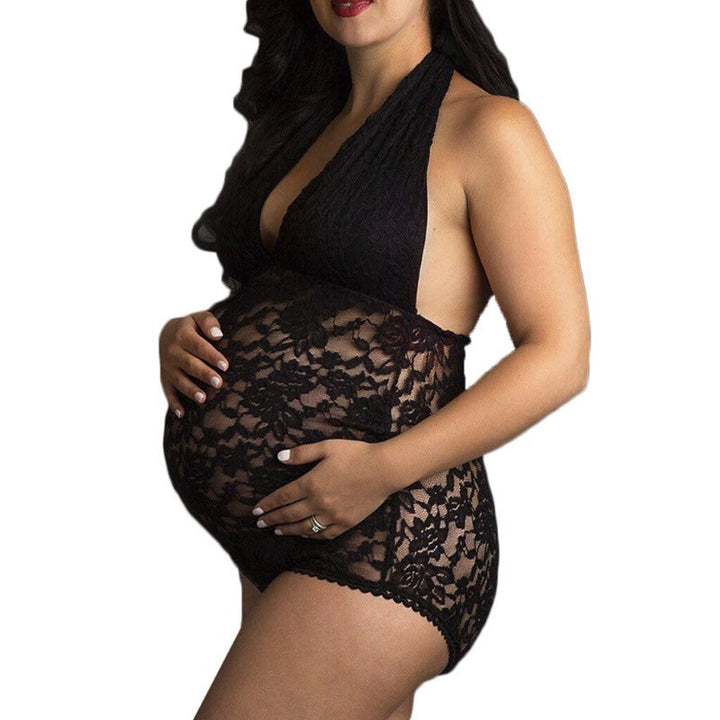 Levoire | Body En Dentelle Pour Femmes Enceintes Noir