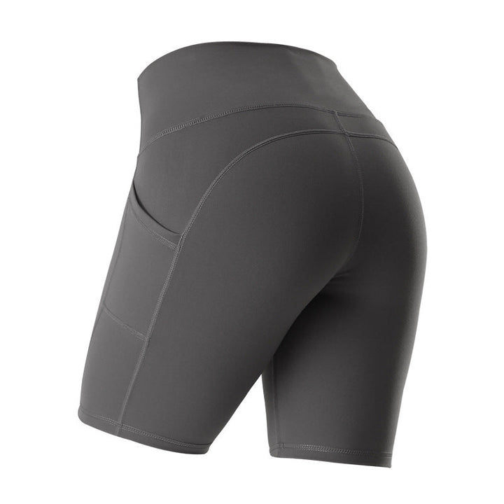 Levoire | Short De Gym Un Short Sexy Et Joli, Près Du Corps, Avec Des Poches Gris
