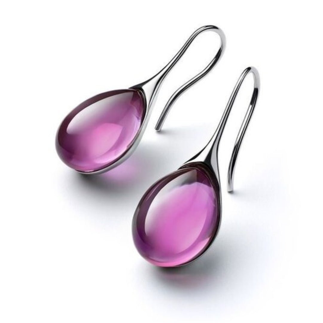 Levoire | Boucles D'Oreilles En Or Et Argent Lilas