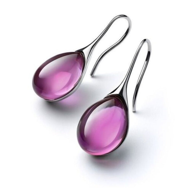 Levoire | Boucles D'Oreilles En Or Et Argent Lilas