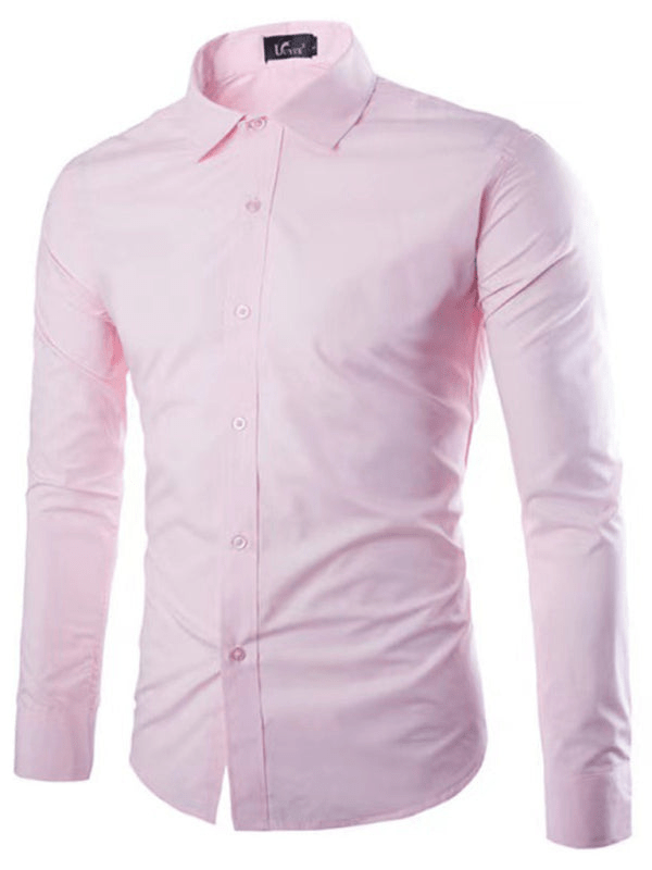 Levoire | Chemise Slim Sans Repassage Homme Rosa