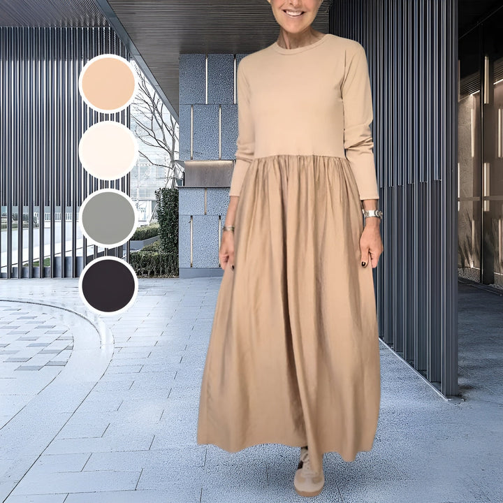 Levoire | Robe A-Ligne Élégante Et Confortable Abricot