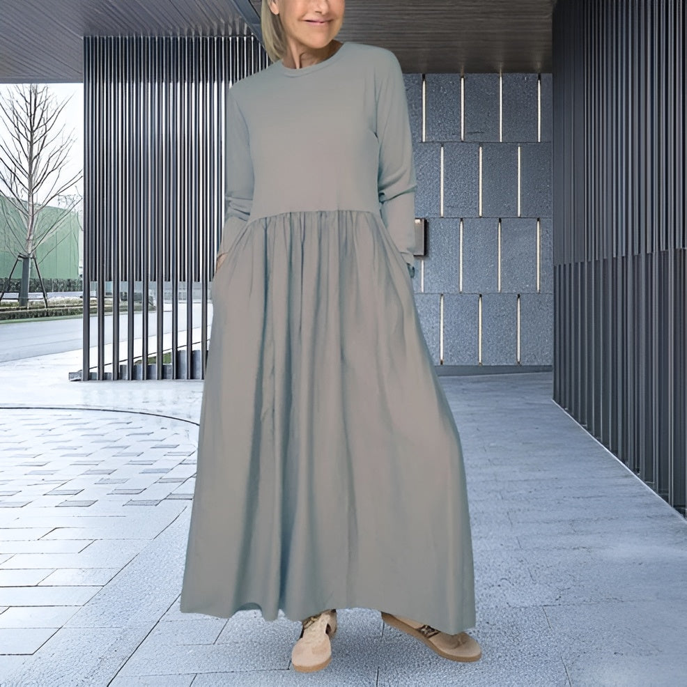 Levoire | Robe A-Ligne Élégante Et Confortable Gris