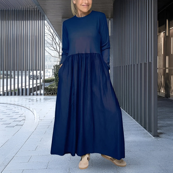 Levoire | Robe A-Ligne Élégante Et Confortable Bleu