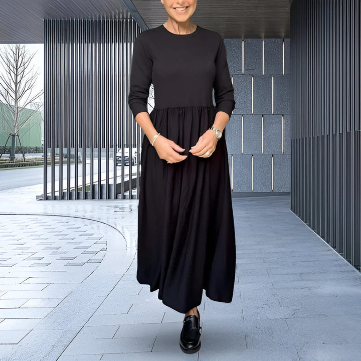 Levoire | Robe A-Ligne Élégante Et Confortable Noir