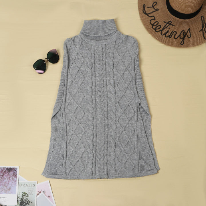 Levoire | Pull En Maille Avec Motif Torsadé