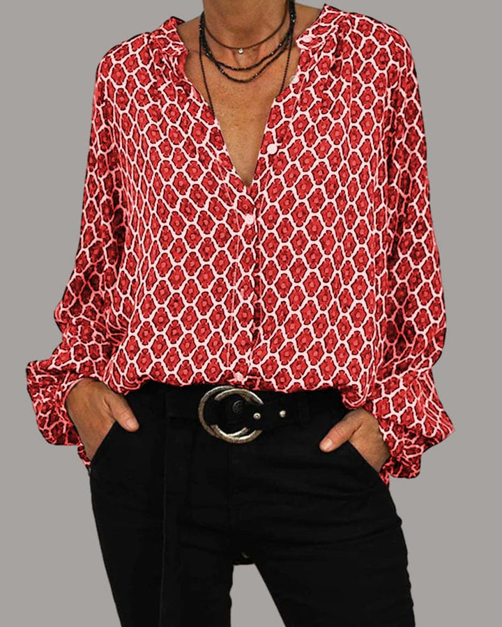 Levoire | Chemise À Manches Courtes Rot