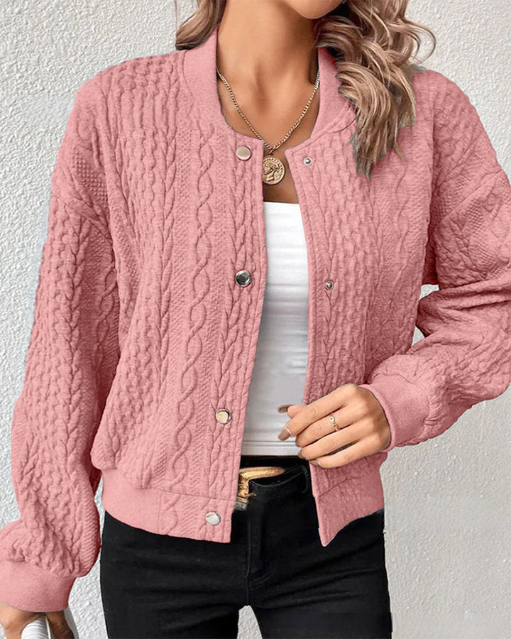 Levoire | Veste Bomber Élégante Rosa