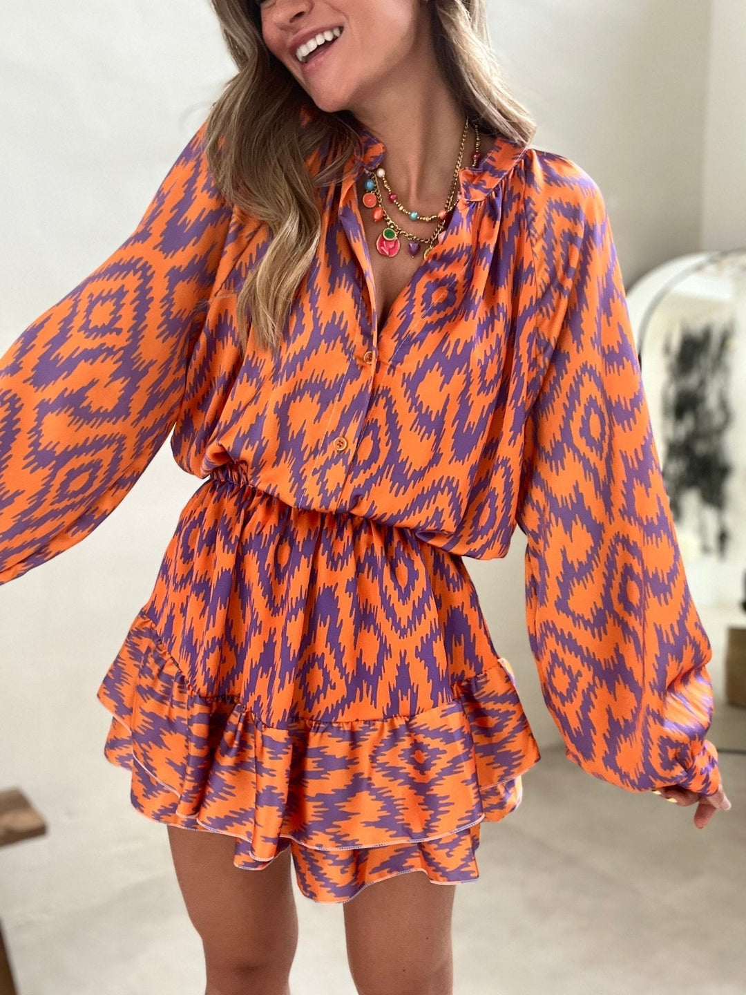 Levoire | Robe Mini Chic À Col Roulé Pour Dames