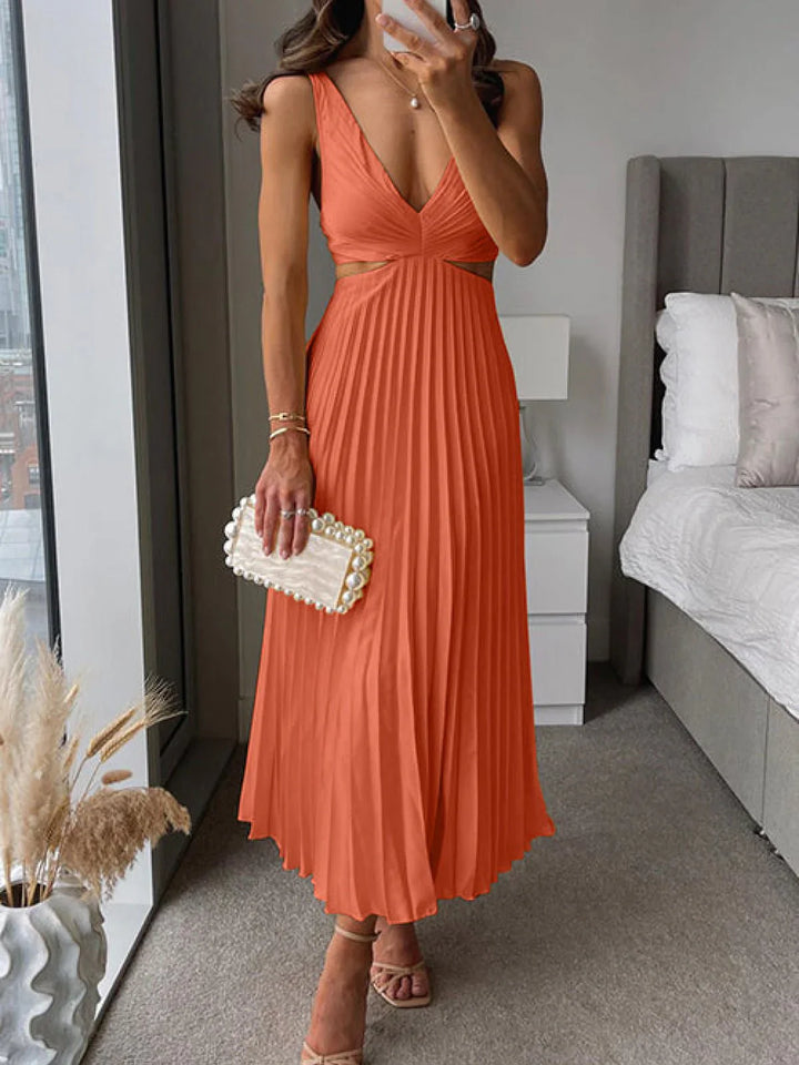 Levoire | Robe De Soirée Élégante Orange
