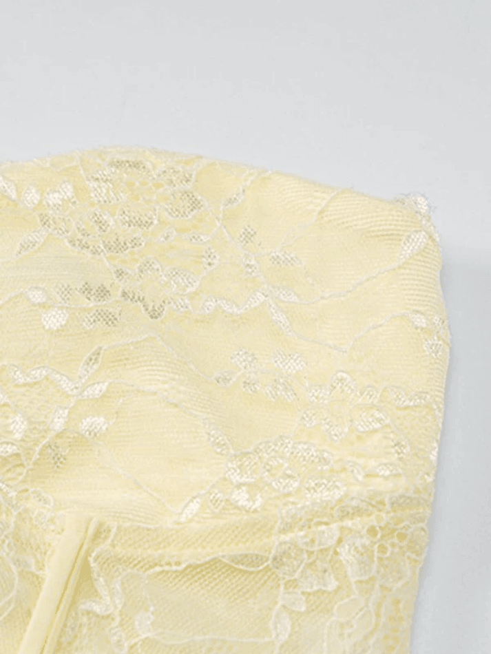 Levoire | Pantalon À Panneaux En Dentelle Set