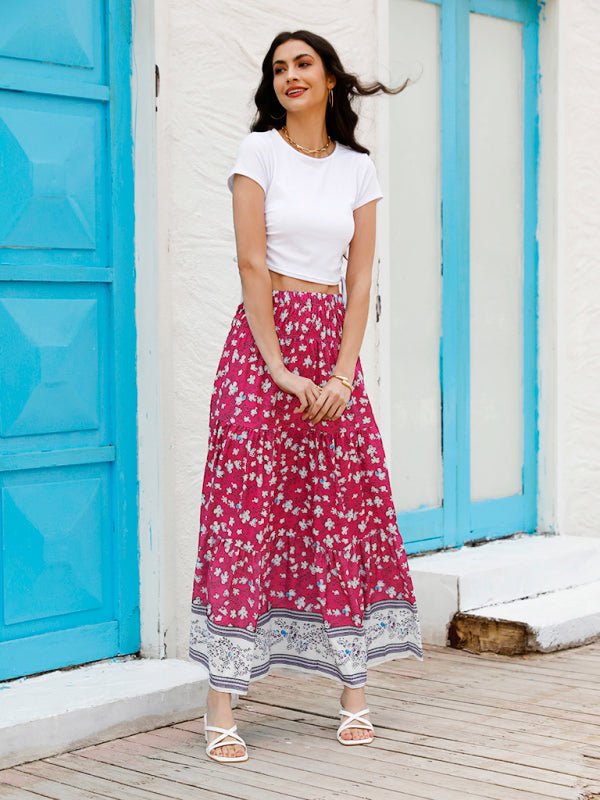 Levoire | Femme Vêtements de loisirs Boho Imprimé Jupe