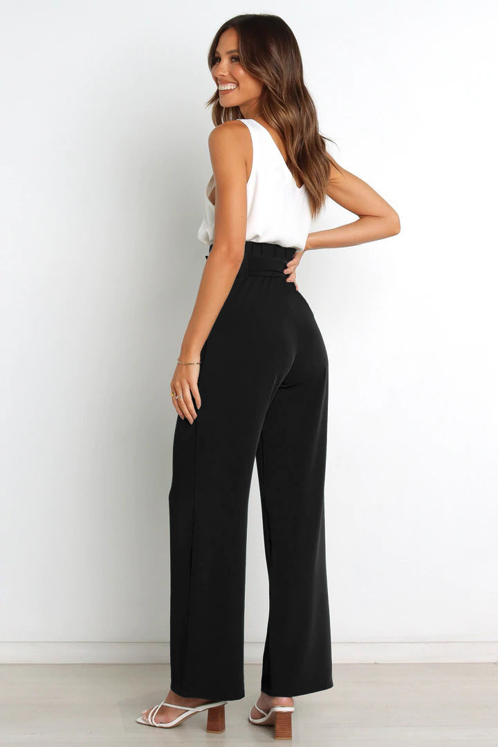 Levoire | Pantalon Avec Nœud Et Jambe Large
