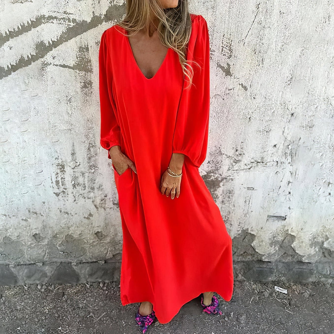 Levoire | Robe Boho longue Rot