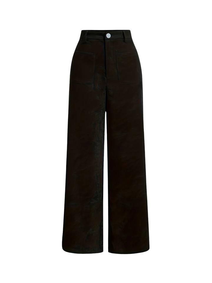 Levoire | Pantalon En Velours Noir