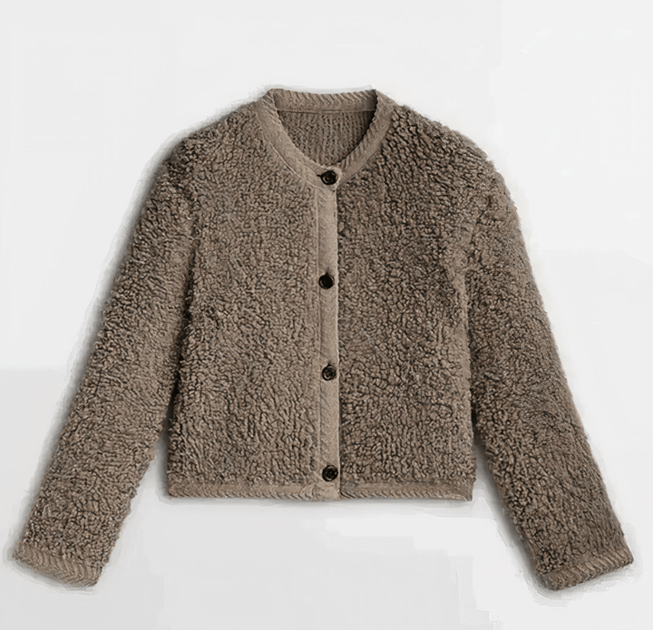 Levoire | Veste en fourrure pour femmes Chaude & Confortable Tendance & Luxueuse Veste en fourrure synthétique