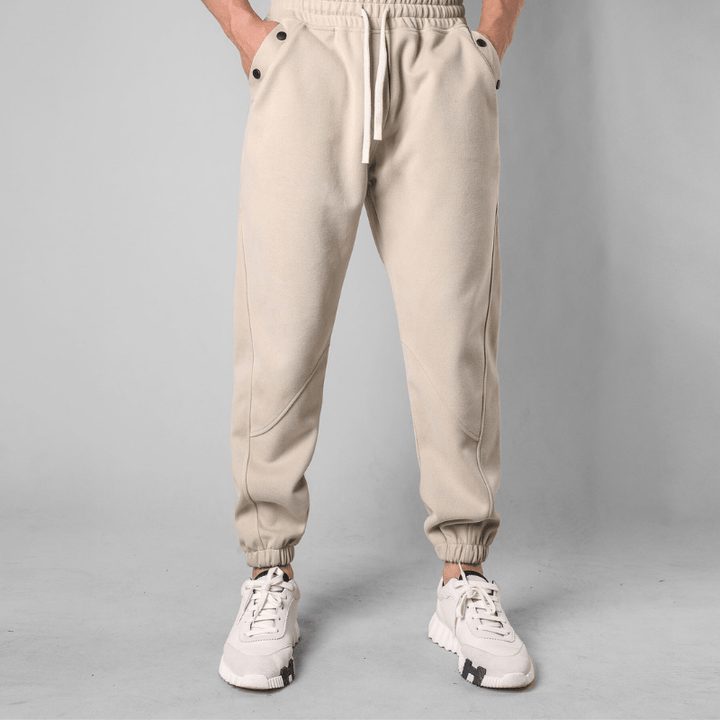Levoire | Pantalon de jogging confortable pour hommes au style premium Crème