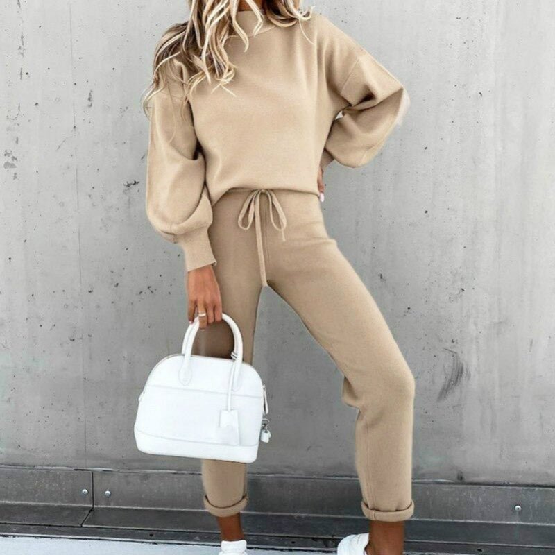 Levoire | Confortable Doux Combinaison Femme Beige