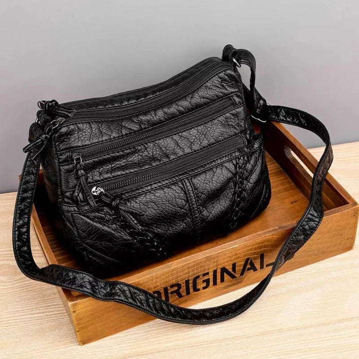 Levoire | Sac En Cuir Doux Noir