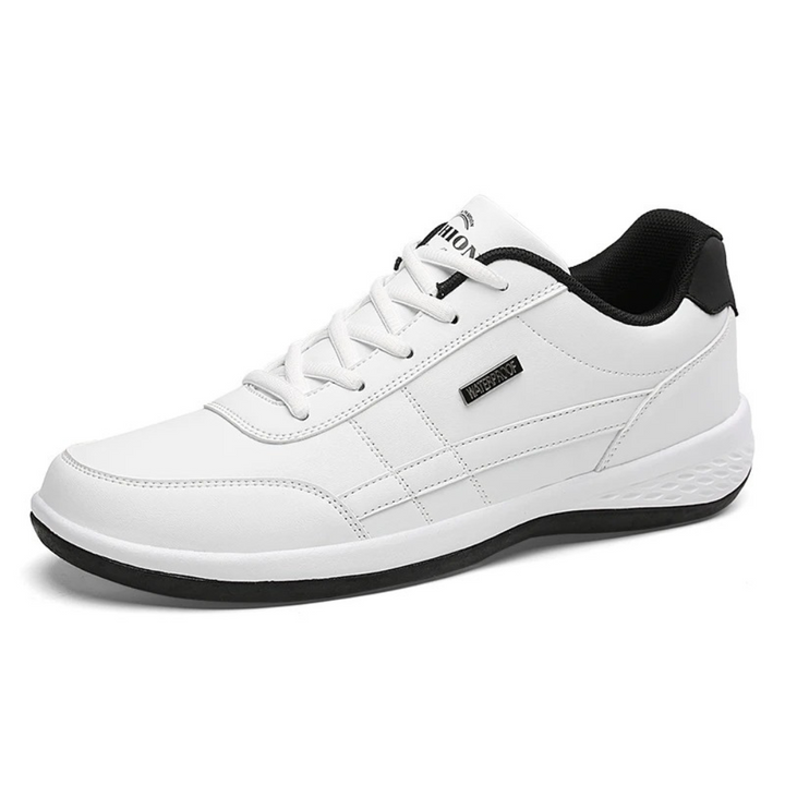 Levoire | Chaussures De Confort Orthopédiques Imperméables En Cuir Blanc
