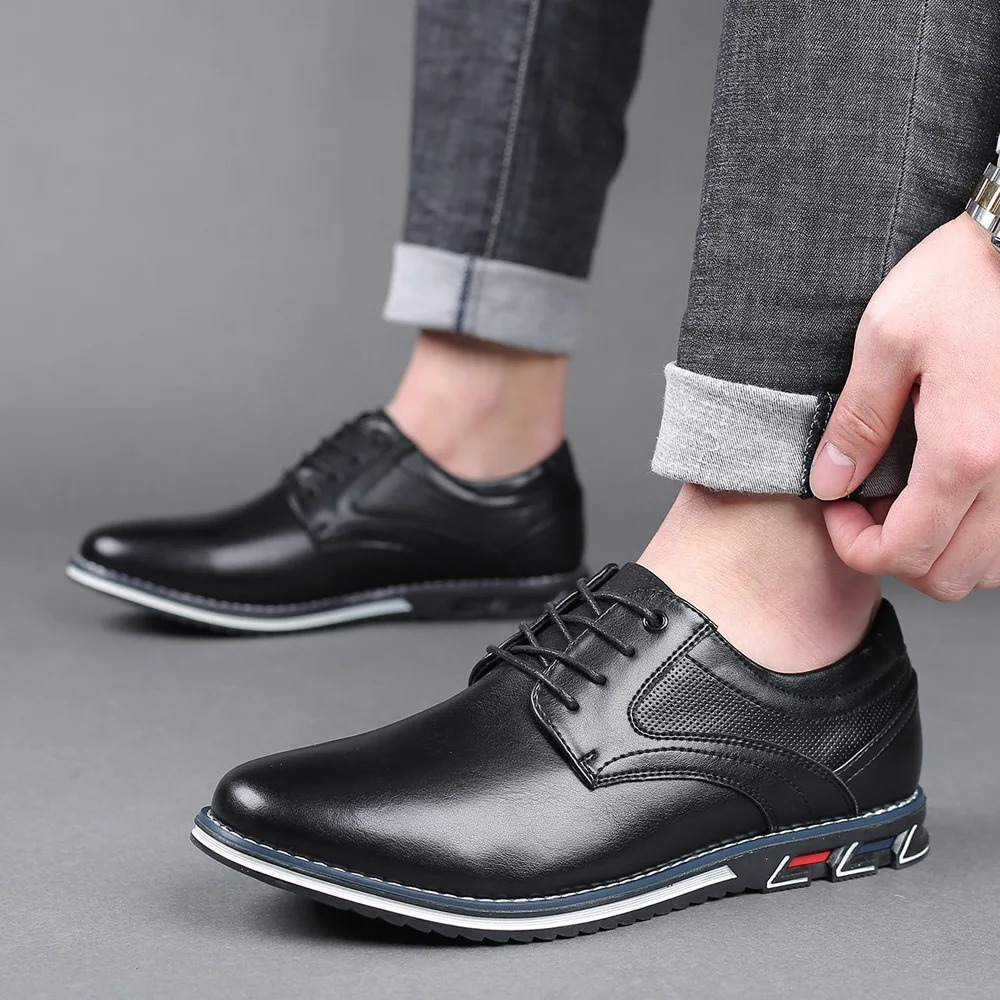 Levoire | Orthocomfort Cuir Élégants Chaussures Noir