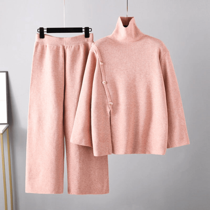 Levoire | Pull Femme Rayé Sweatshirt Automne Chaud Rosa Taille unique (S-L)