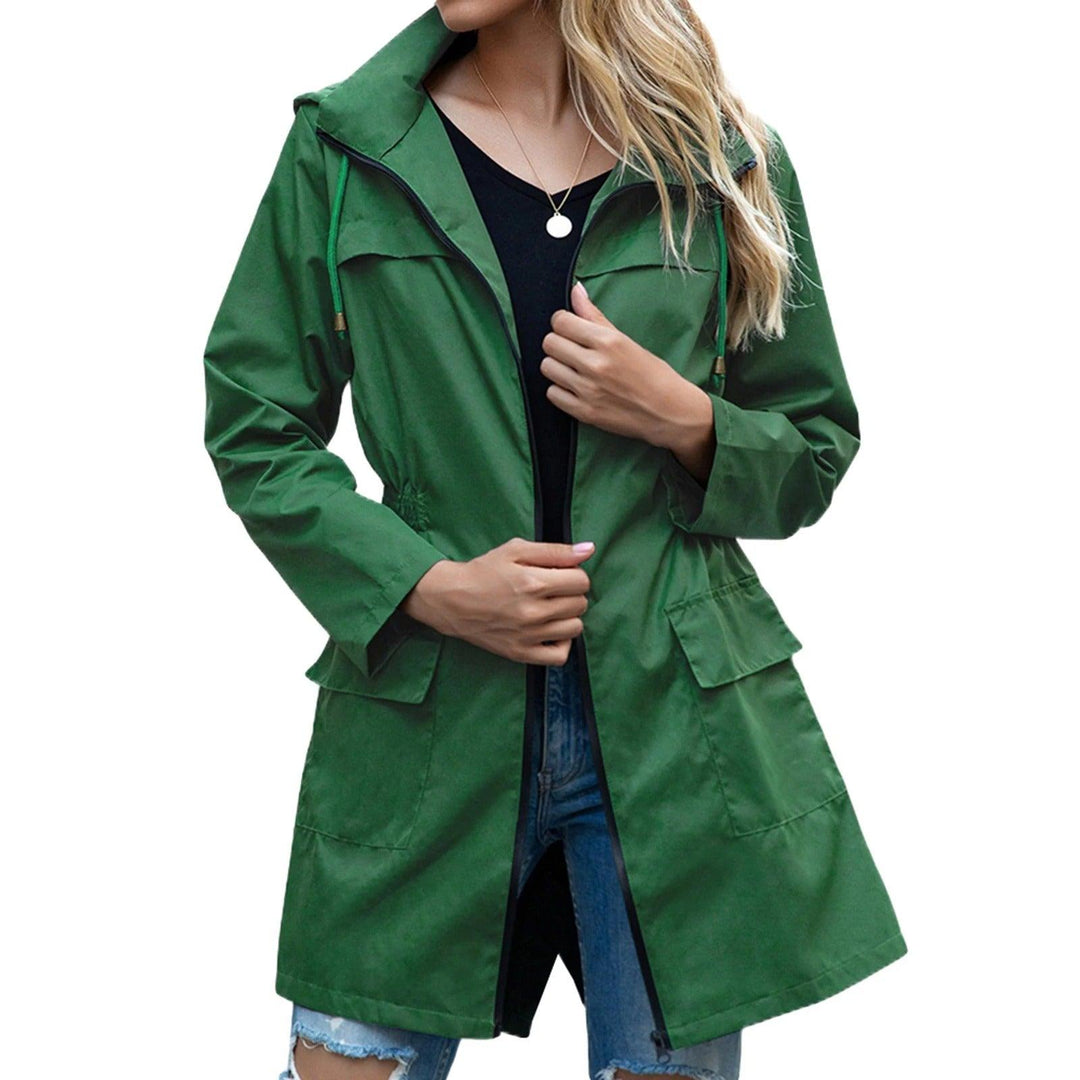 Levoire | Veste Automne Imperméable Vert