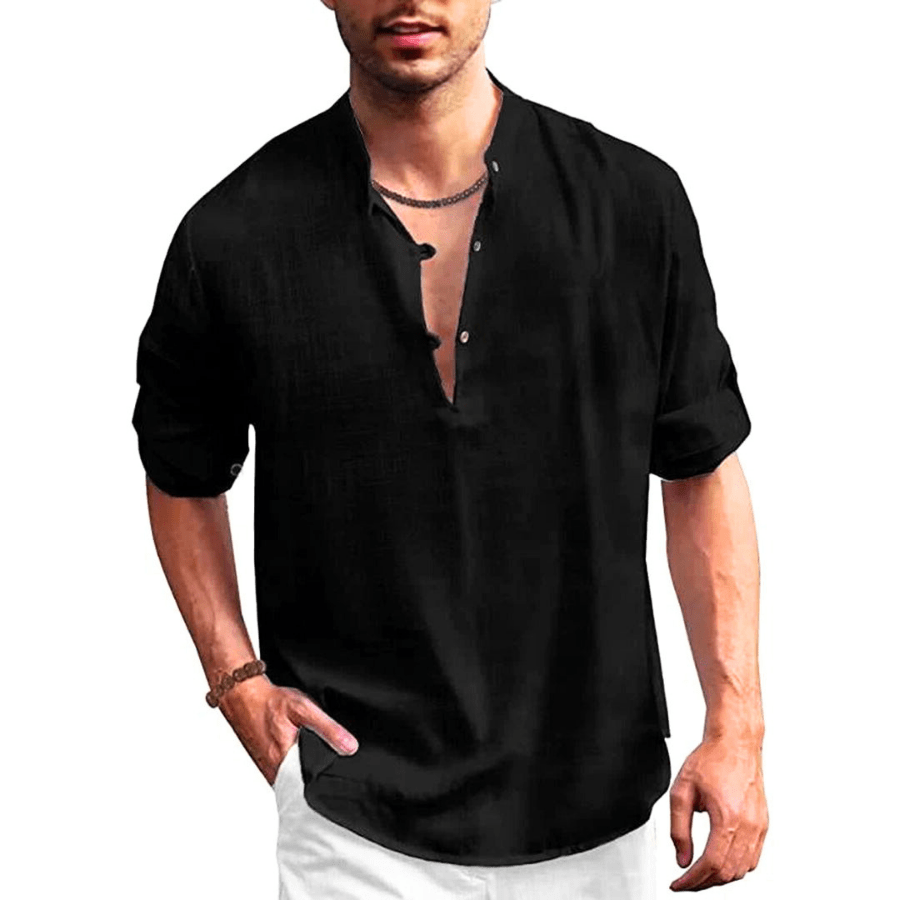 Levoire | Chemise Élégante Tendance Homme Noir
