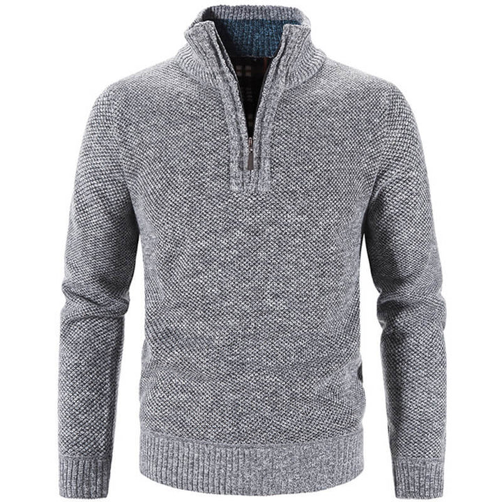 Levoire | Pull En Polaire Doux Pour Hommes Gris clair