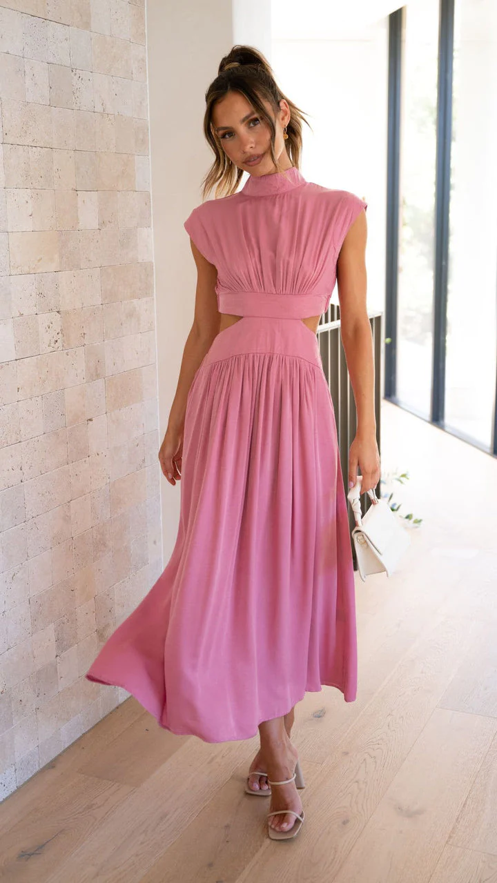 Levoire | Robe Femme Féminine Aérienne, Élégante Et Parfaite Pour Chaque Occasion Rosa