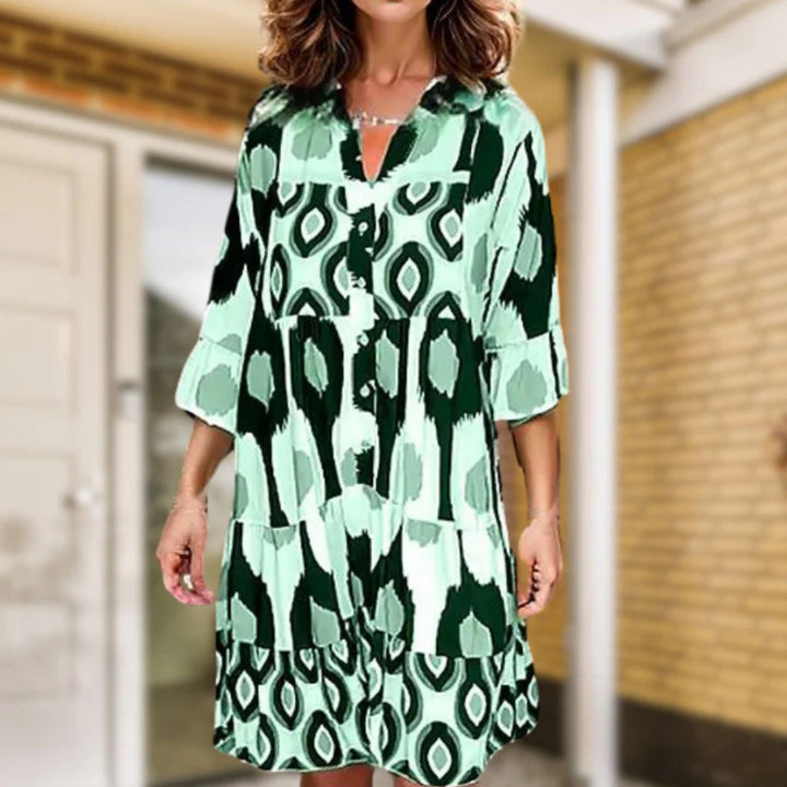 Levoire | Robe Décontractée Chic Pour Femmes Vert