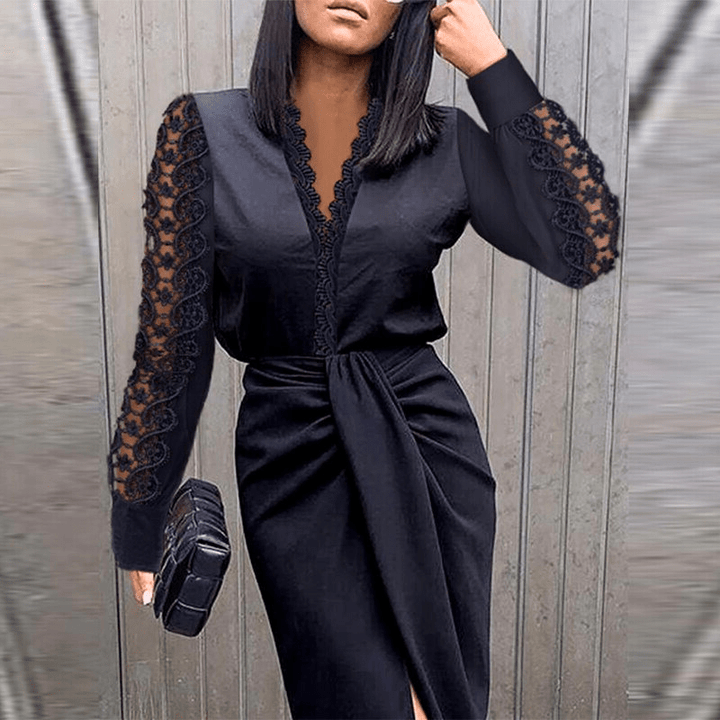 Levoire | Robes pour femmes Robe de soirée Robe de cocktail luxueuse pour femmes Élégante Noir