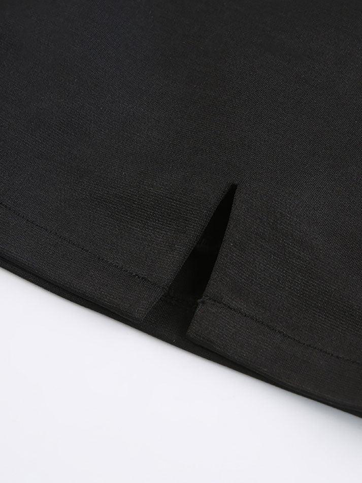 Levoire | Doublure Détail Fente Jupe Cargo Mini
