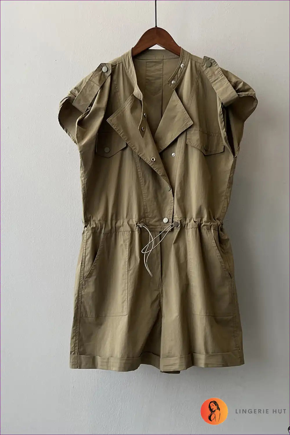 Levoire | Chemise en coton rentoa - Confort d'été sans effort Vert