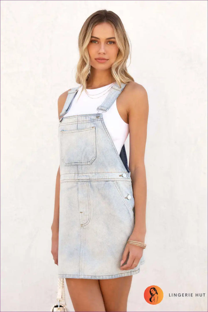 Levoire | Rento Denim-salvare Robe – Indispensable d'été