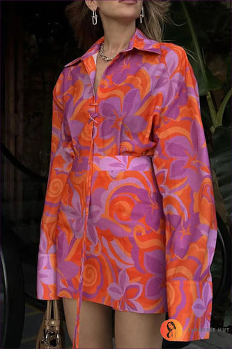 Levoire | Rento shirt à motifs floraux - Style décontracté