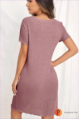Levoire | Rento V-neck robe de nuit – Simplicité estivale